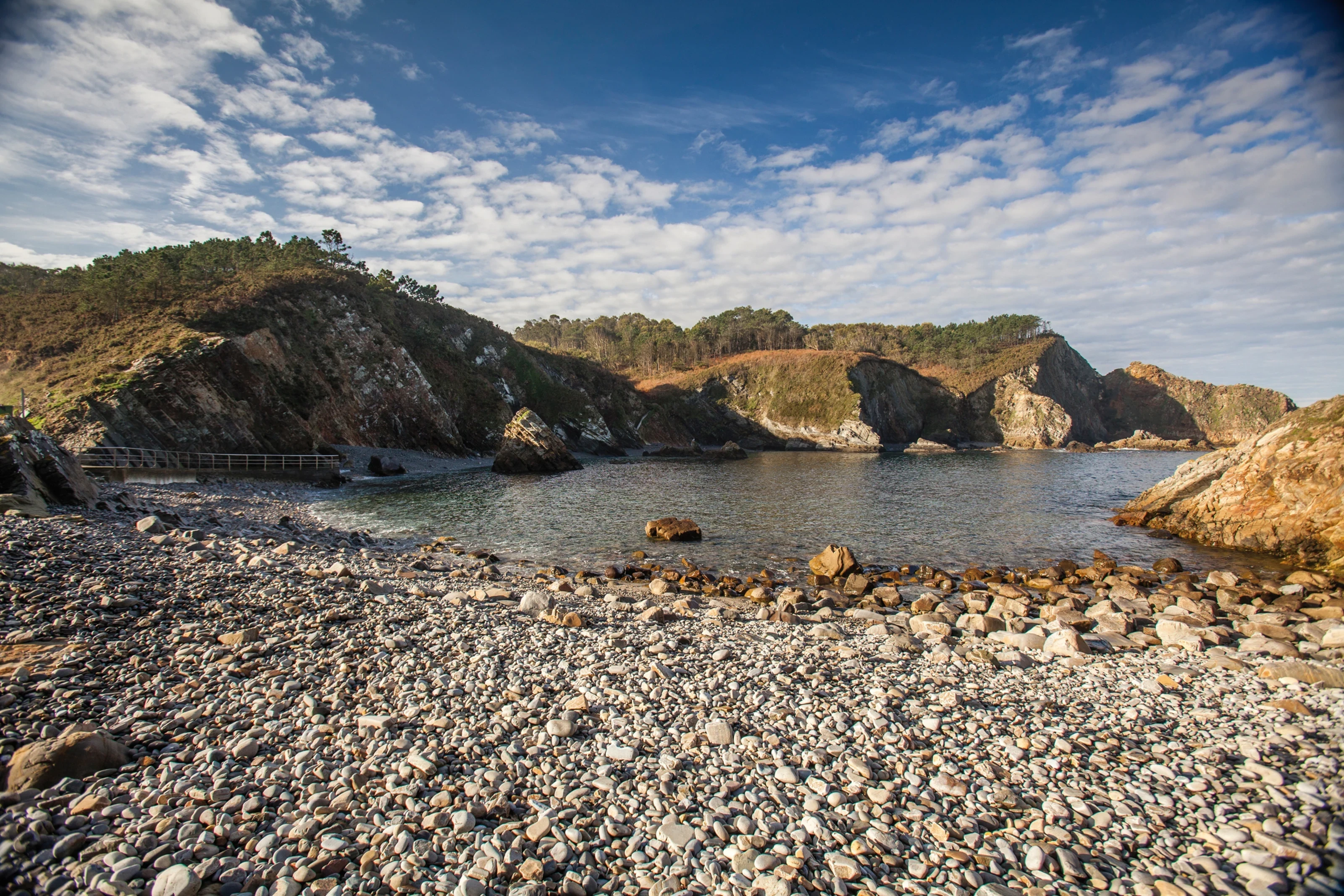 Pormenande - playa en El Franco, Asturias
