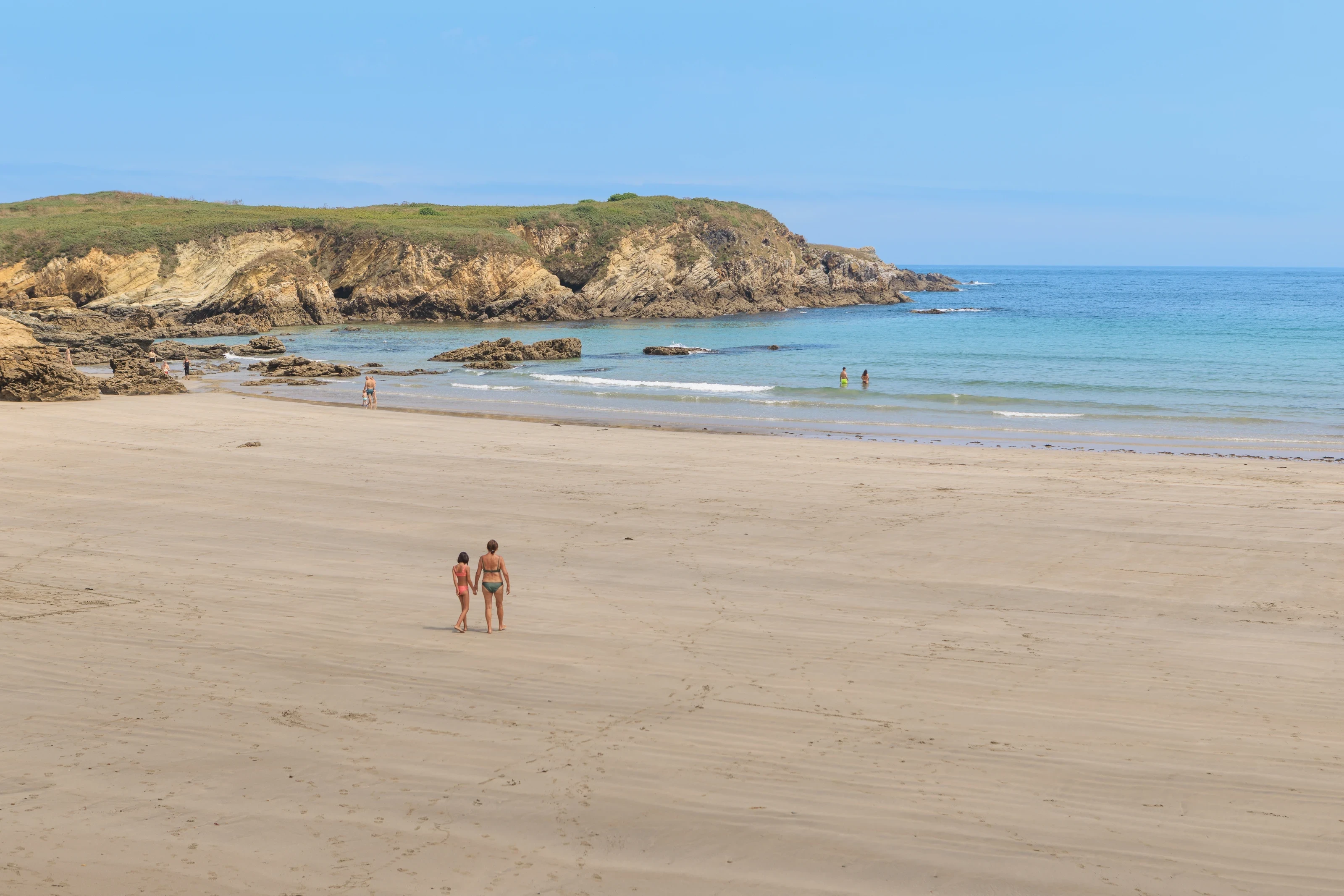 Pantorgas - playa en Tapia de Casariego, Asturias